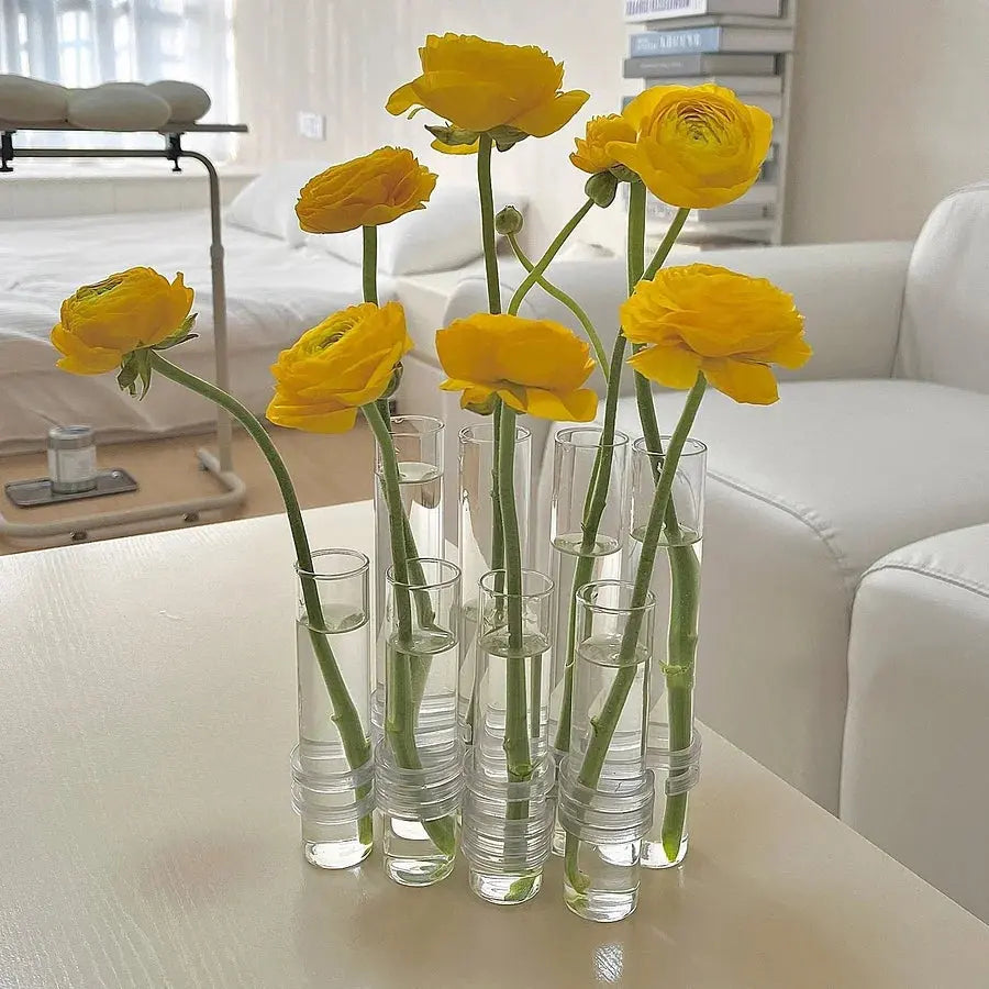 Avtoit | Hinged-Flower vase – Flexible and elegant glass vase