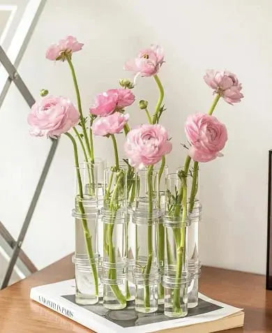 Avtoit | Hinged-Flower vase – Flexible and elegant glass vase