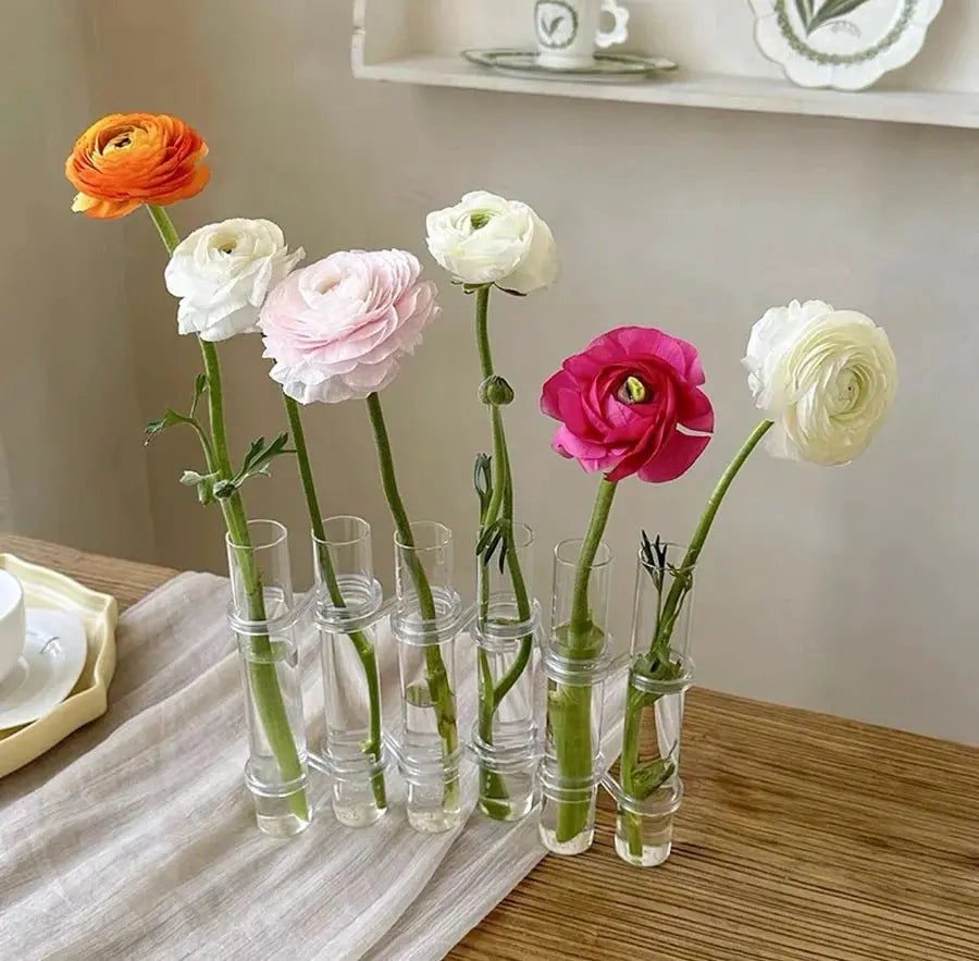 Avtoit | Hinged-Flower vase – Flexible and elegant glass vase