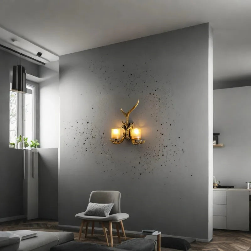 Avtoit | Deer Antler Wall Lamp