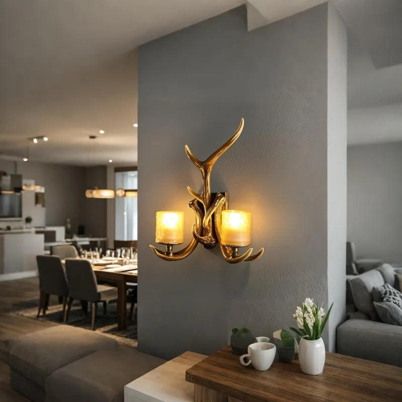Avtoit | Deer Antler Wall Lamp