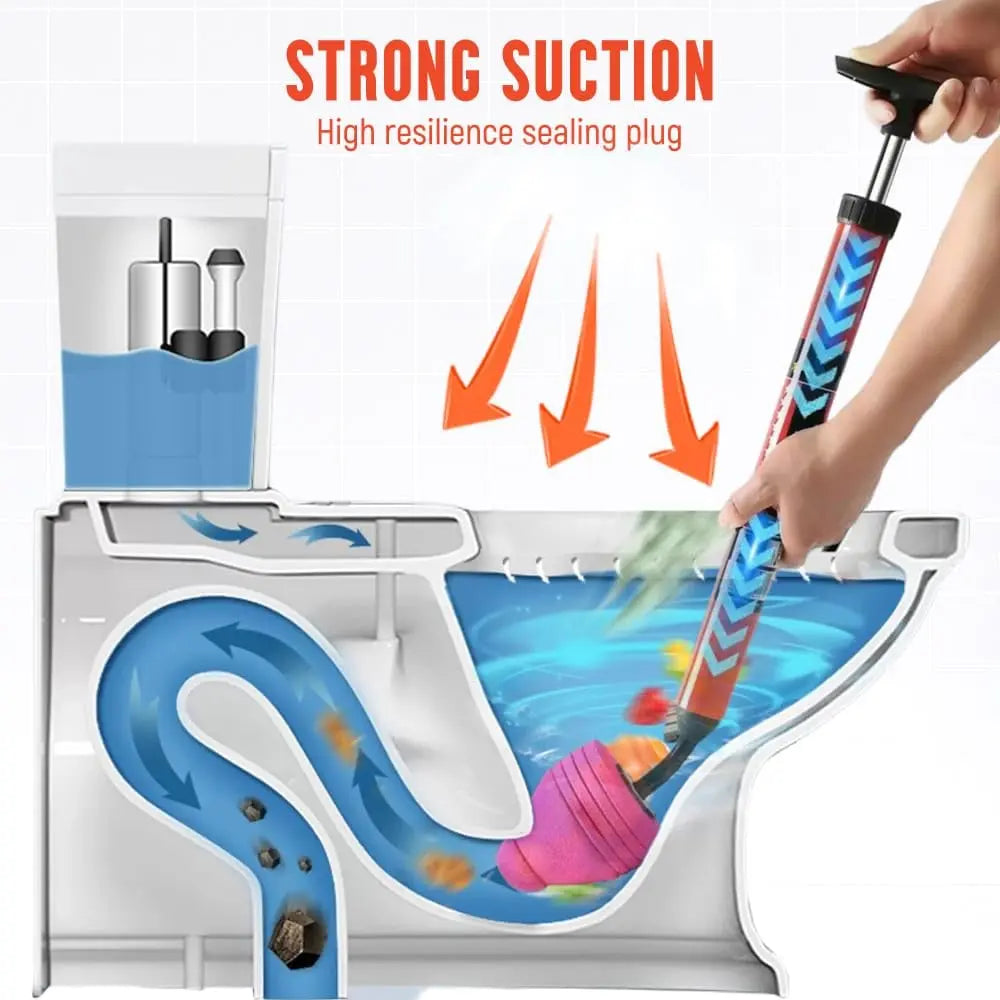 Avtoit | High Pressure Drain Cleaner for Toilet Clogs