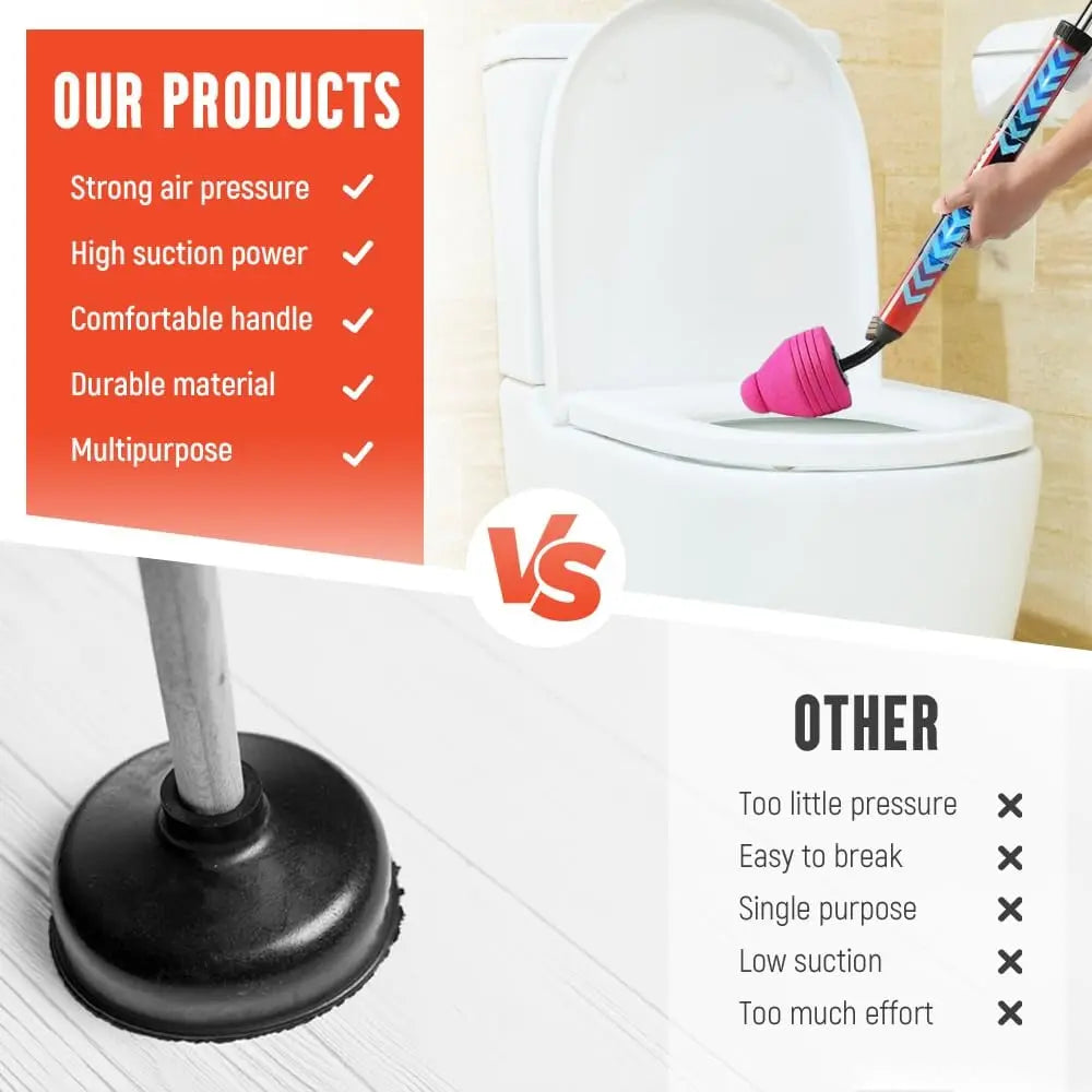 Avtoit | High Pressure Drain Cleaner for Toilet Clogs