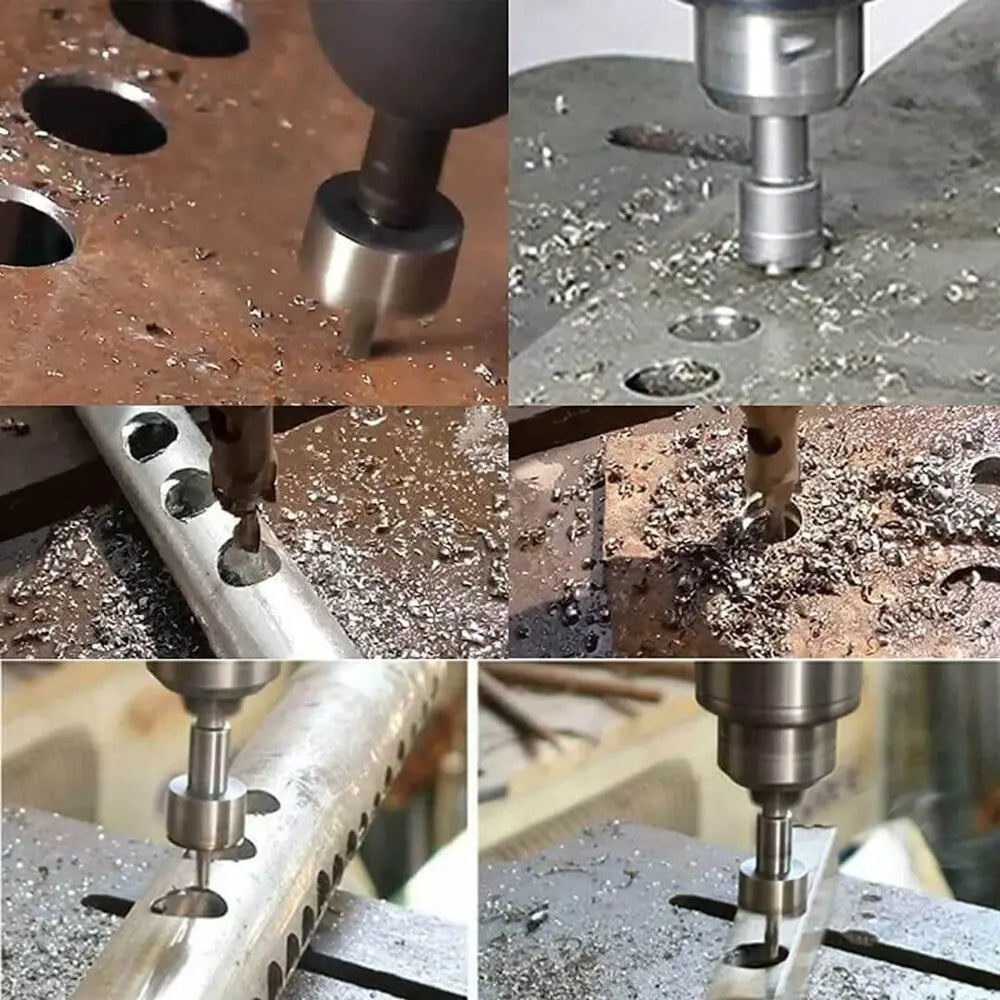 Avtoit | High-Performance Carbide Core Drill Bit Set for Metal (5 Pieces)