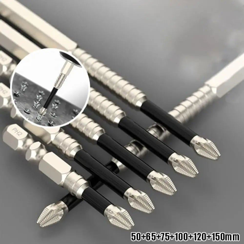 Avtoit | Magnetic Bit Attachments – Non-Slip Phillips Bits for Cordless Drills