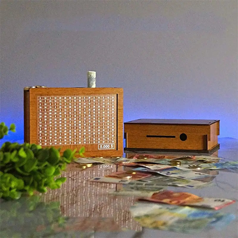 Avtoit | Wooden piggy bank with counter – Durable and Decorative