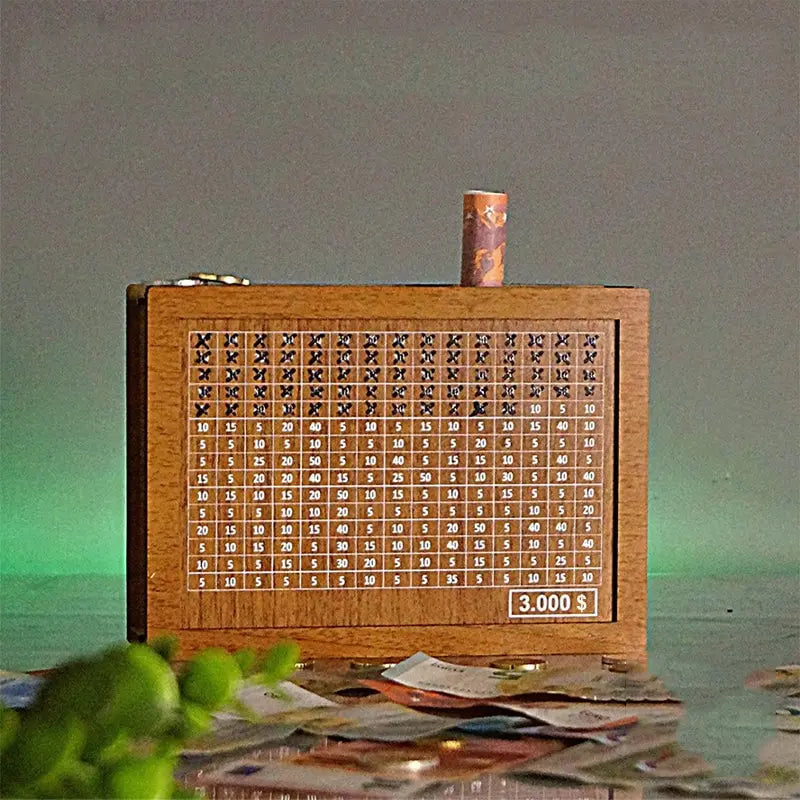 Avtoit | Wooden piggy bank with counter – Durable and Decorative