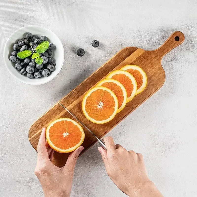 Avtoit | Wooden cutting board with handle | Ergonomic kitchen board