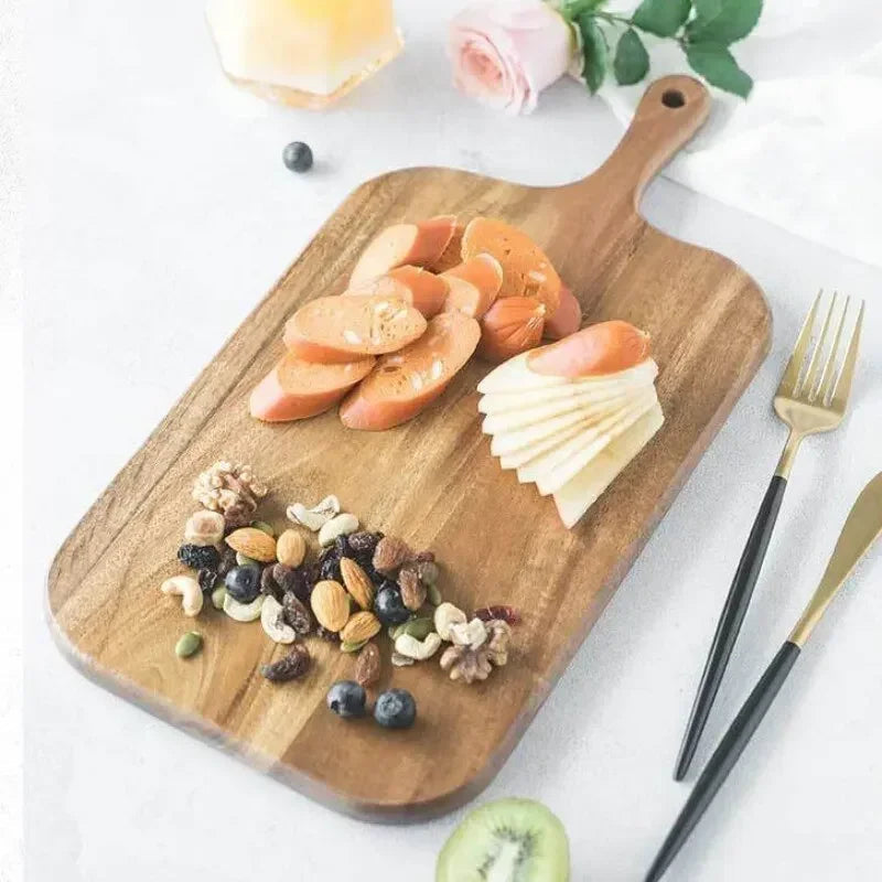 Avtoit | Wooden cutting board with handle | Ergonomic kitchen board