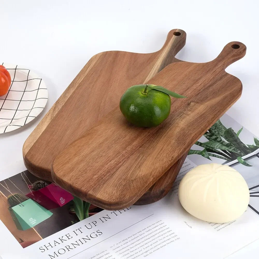 Avtoit | Wooden cutting board with handle | Ergonomic kitchen board