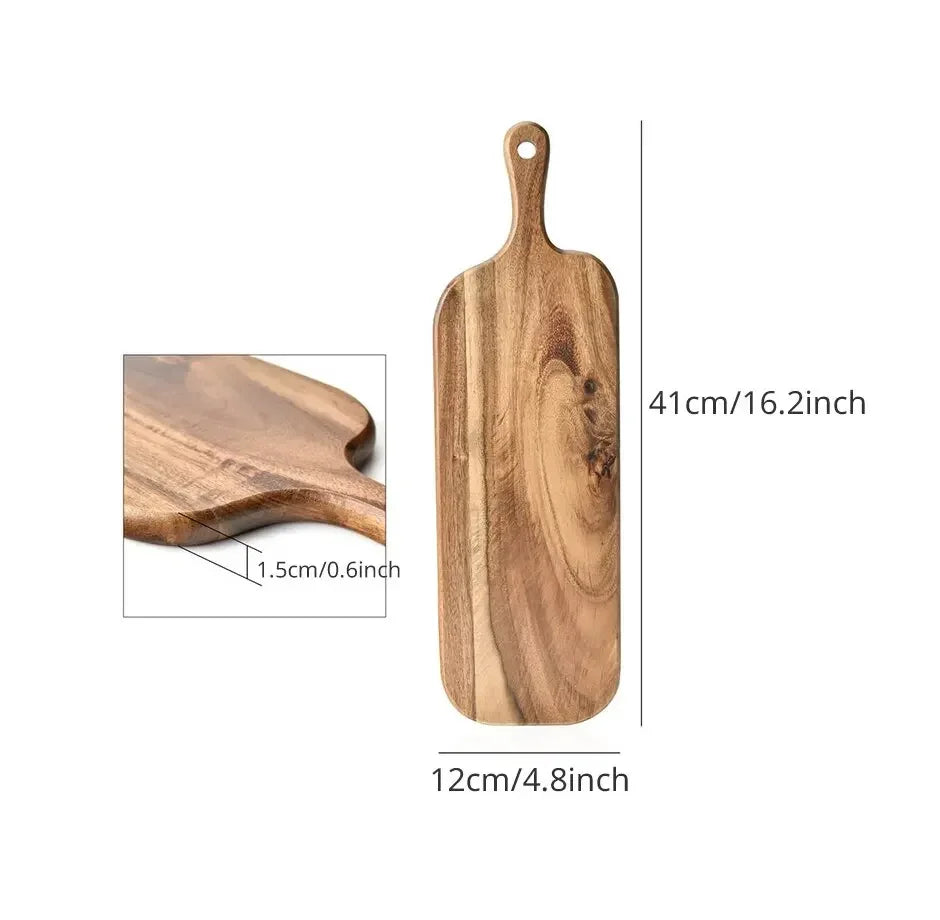 Avtoit | Wooden cutting board with handle | Ergonomic kitchen board