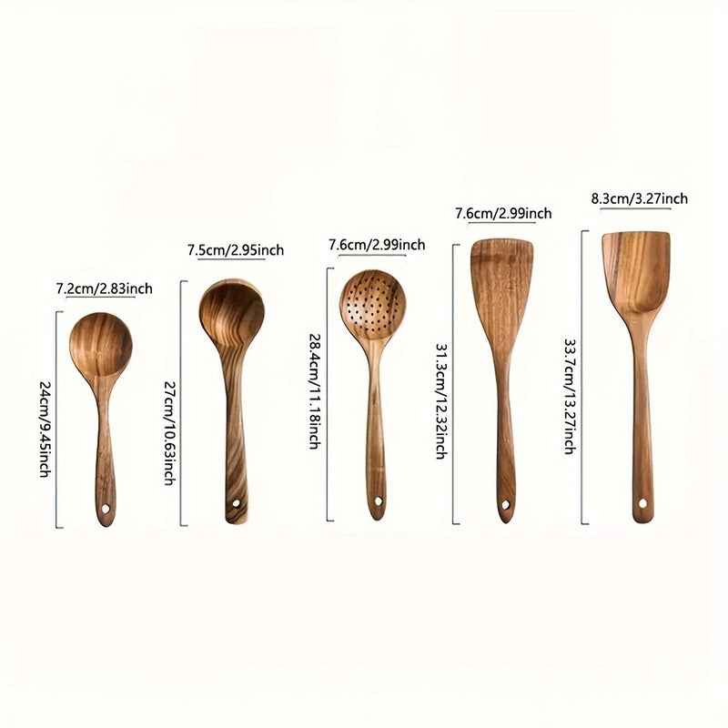 Avtoit | NordicWood Kitchen Utensil Set – Sustainable & Stylish Cooking Essentials for Every Kitchen