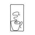 Avtoit | Brewtiful Cups – Aesthetic coffee cup wall art made of iron