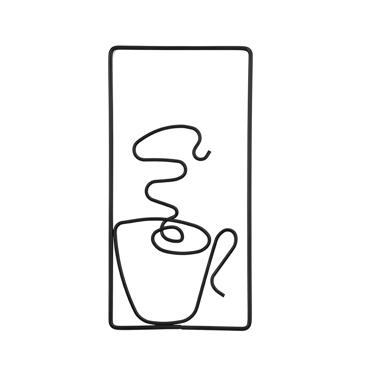 Avtoit | Brewtiful Cups – Aesthetic coffee cup wall art made of iron