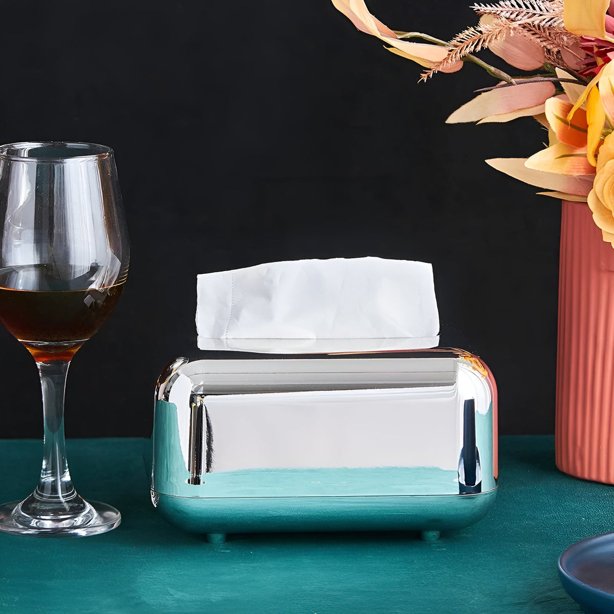 Avtoit | Elegant Tissue Box Holder with Glossy Surface