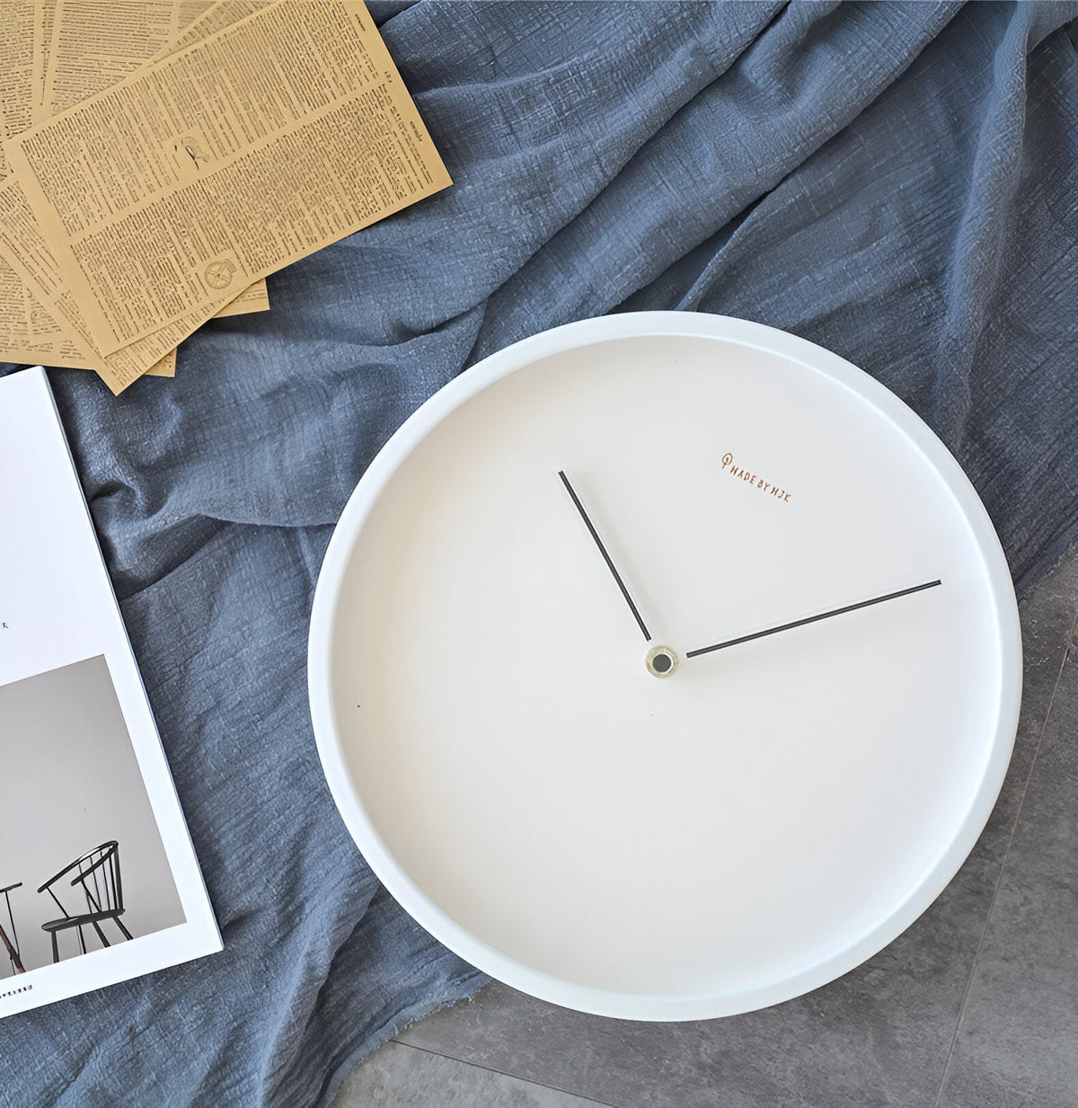 Avtoit | Circ O'Clock – Modern Wall Clock Black with Silent Movement