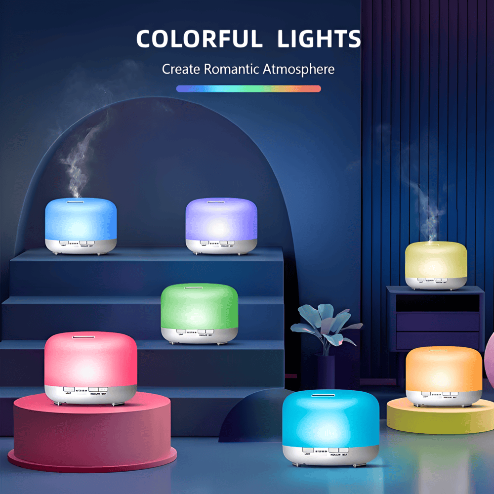 Avtoit | Colorful 4-in-1 Humidifier with Bluetooth Speaker