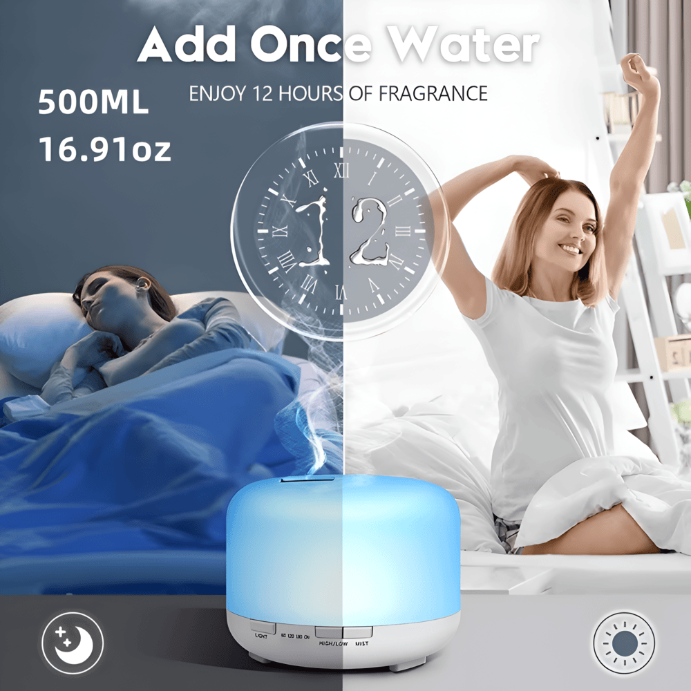 Avtoit | Colorful 4-in-1 Humidifier with Bluetooth Speaker