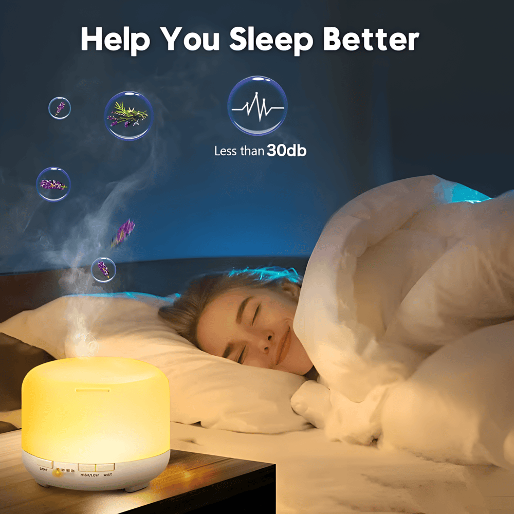 Avtoit | Colorful 4-in-1 Humidifier with Bluetooth Speaker