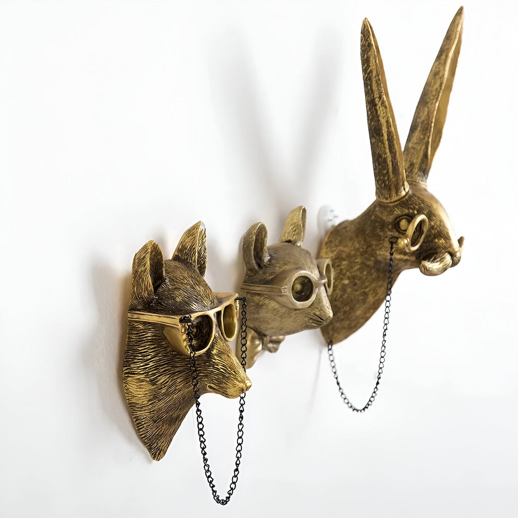 Avtoit | Golden Head - Multifunctional Head Wall Hook Decoration and Wall Storage