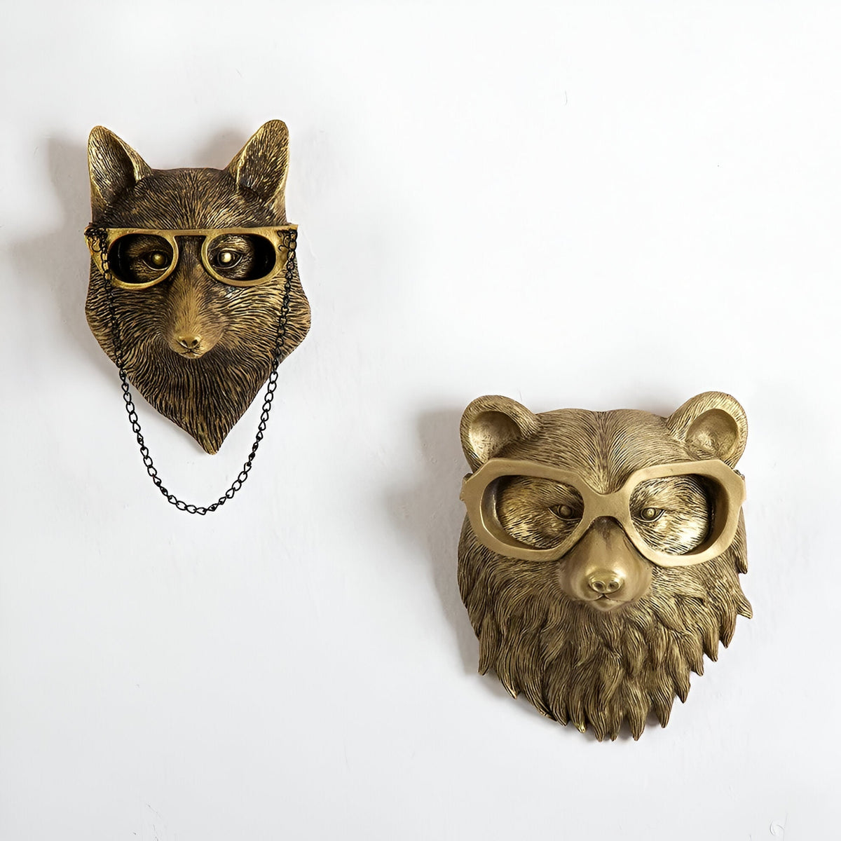 Avtoit | Golden Head - Multifunctional Head Wall Hook Decoration and Wall Storage