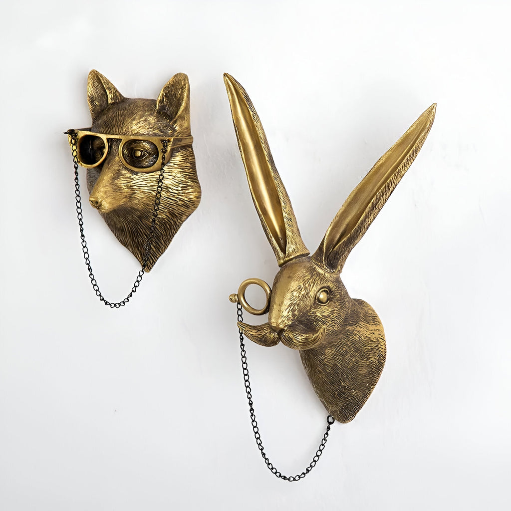 Avtoit | Golden Head - Multifunctional Head Wall Hook Decoration and Wall Storage