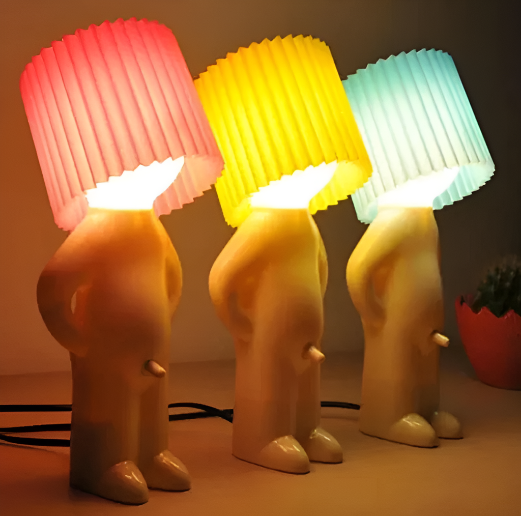 Avtoit | Lil'Lad table lamp | Creative LED night light in Shy Boy design