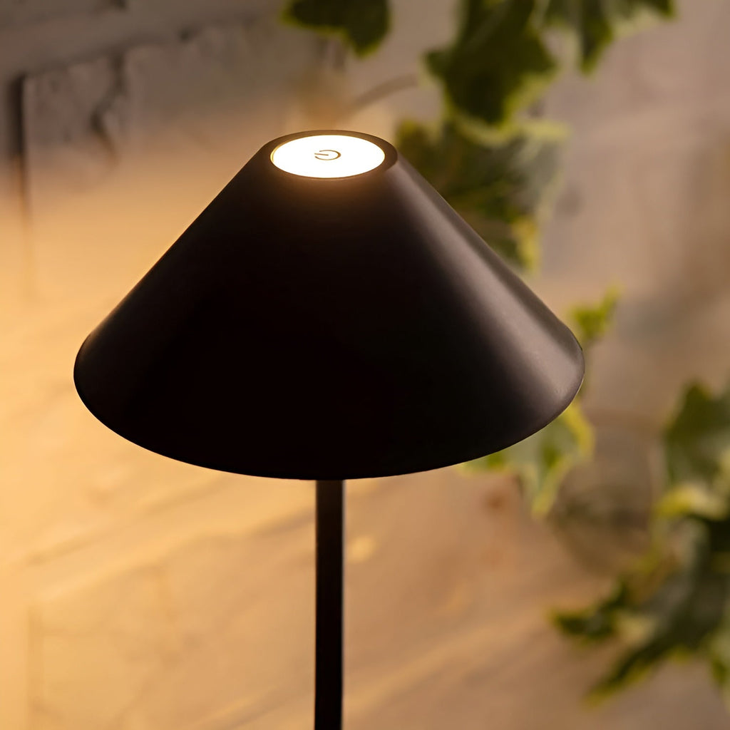 Avtoit | LumiLuxe - Dimmable Nordic Cone LED Table Lamp with Touch Control