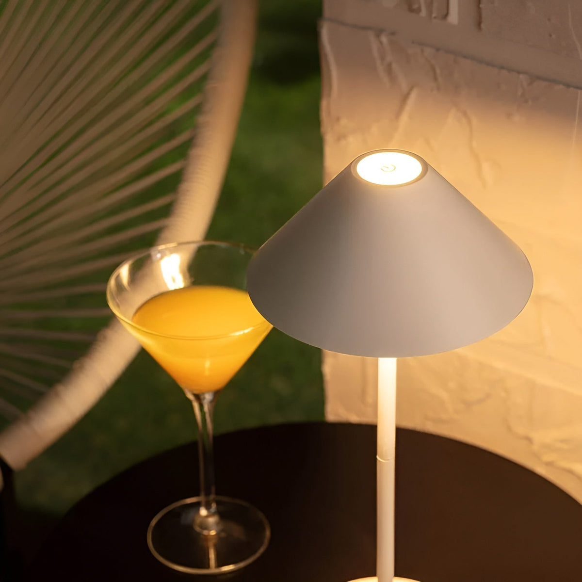 Avtoit | LumiLuxe - Dimmable Nordic Cone LED Table Lamp with Touch Control