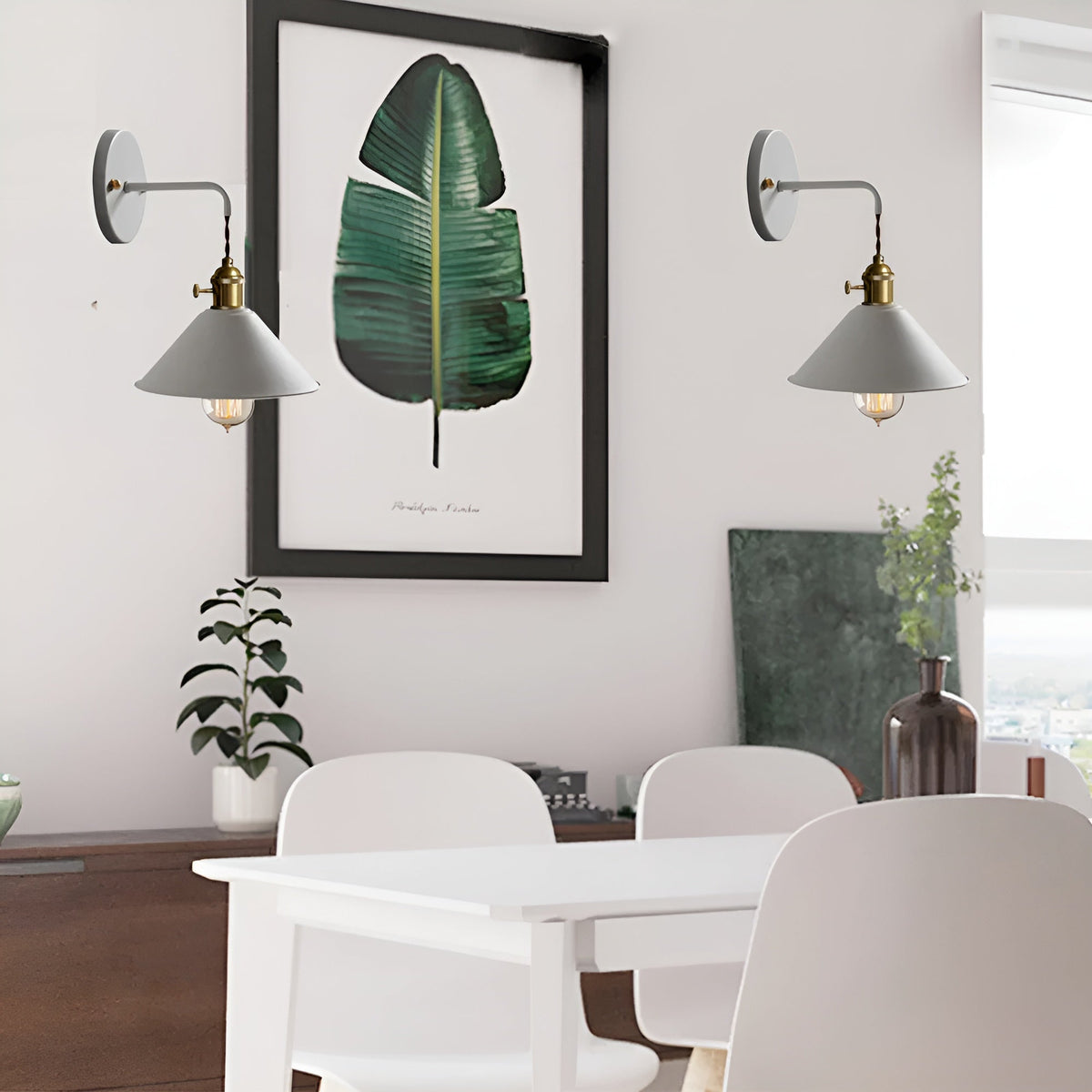 Avtoit | Retro Vintage Wall Lamp - Vintage-inspired Cone Metal Wall Lamp