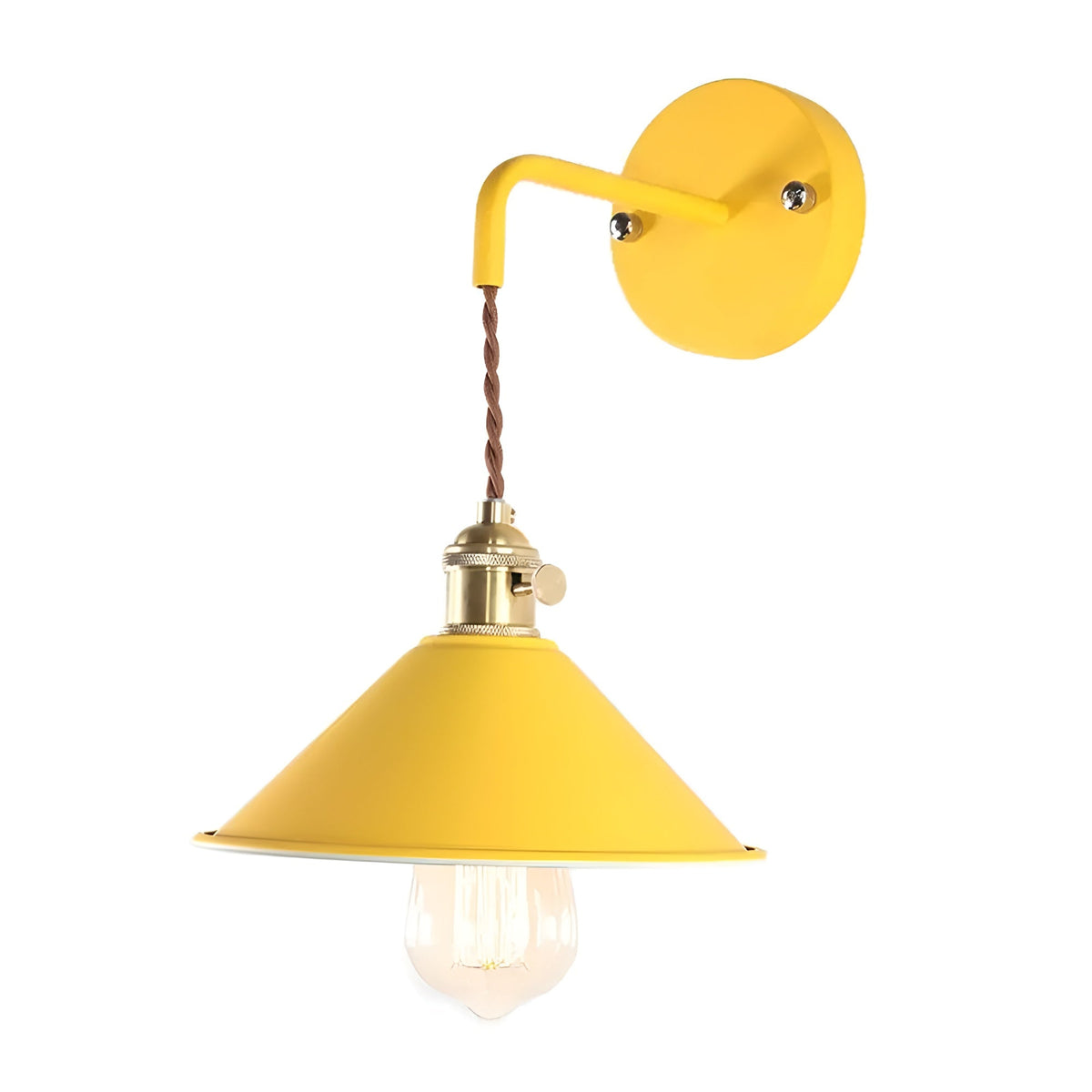 Avtoit | Retro Vintage Wall Lamp - Vintage-inspired Cone Metal Wall Lamp
