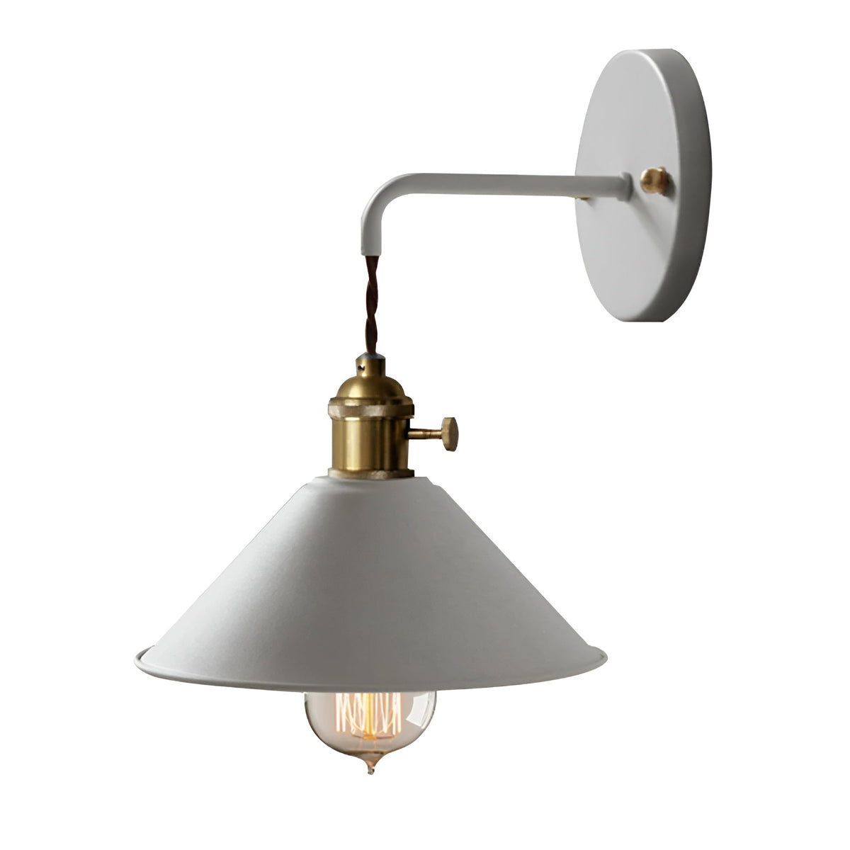 Avtoit | Retro Vintage Wall Lamp - Vintage-inspired Cone Metal Wall Lamp