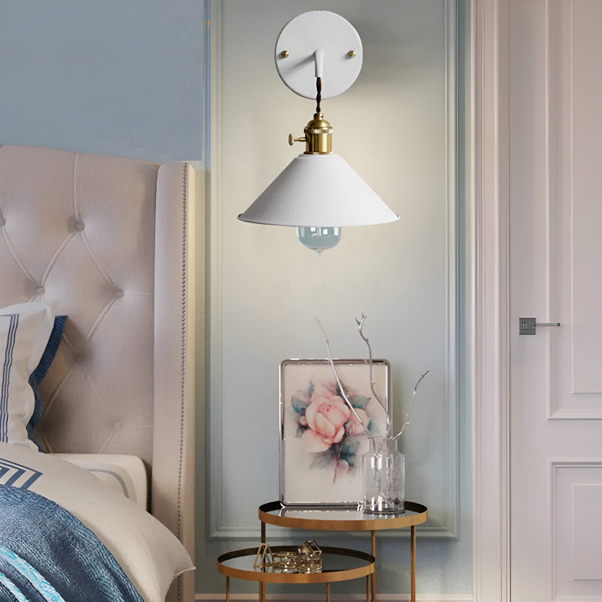 Avtoit | Retro Vintage Wall Lamp - Vintage-inspired Cone Metal Wall Lamp