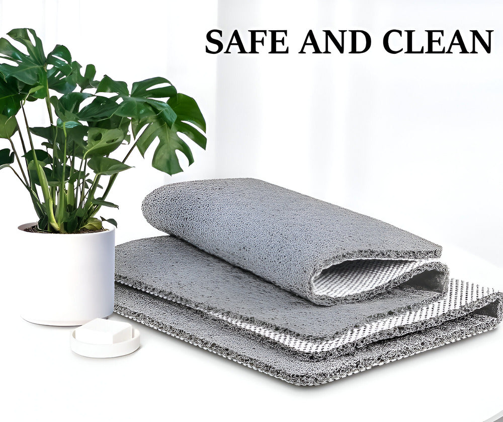 Non-Slip Shower Mat with Cushioned Surface