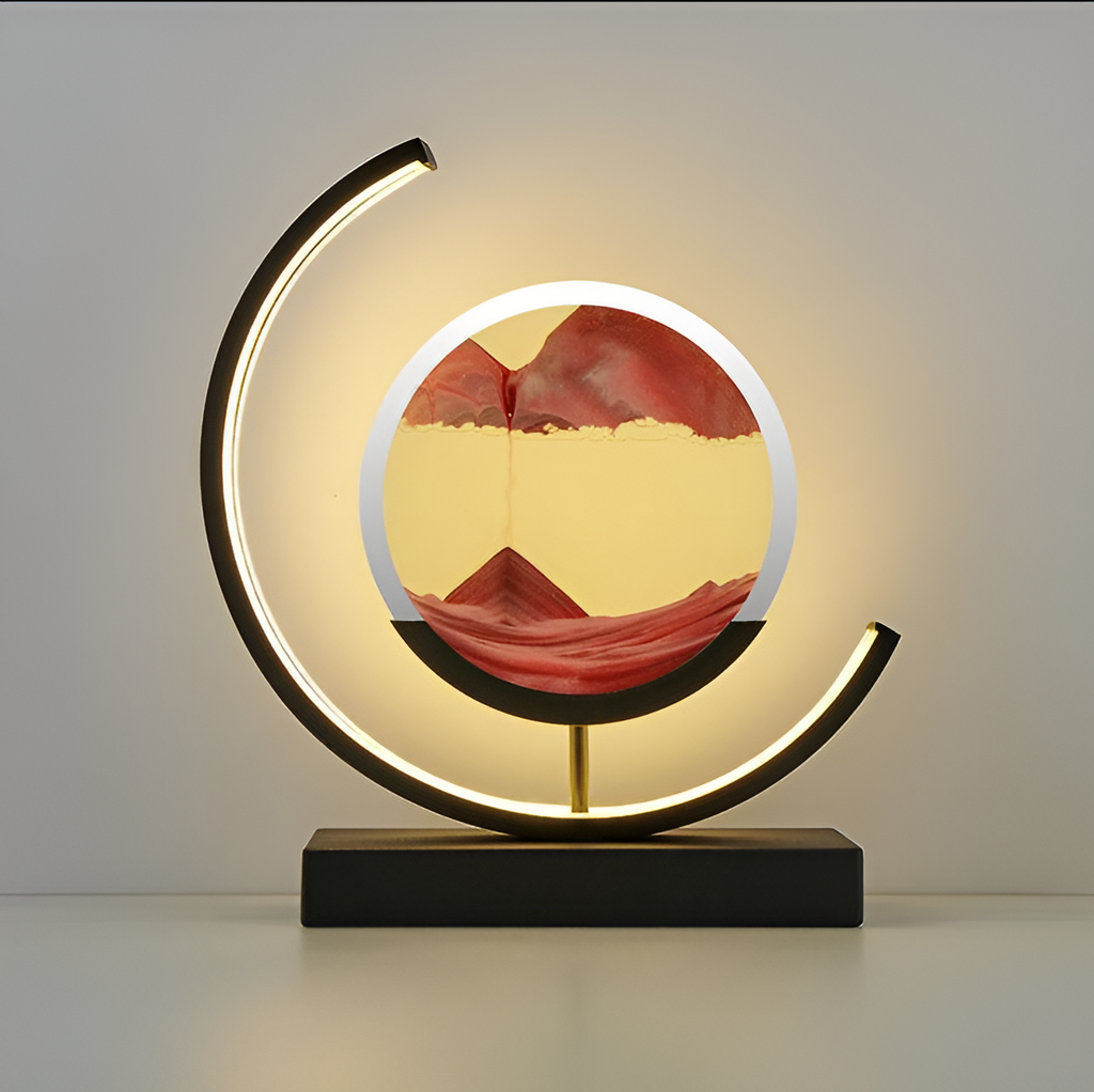 Avtoit | Sand Glow - Sand lamp with remote control & dimmable features
