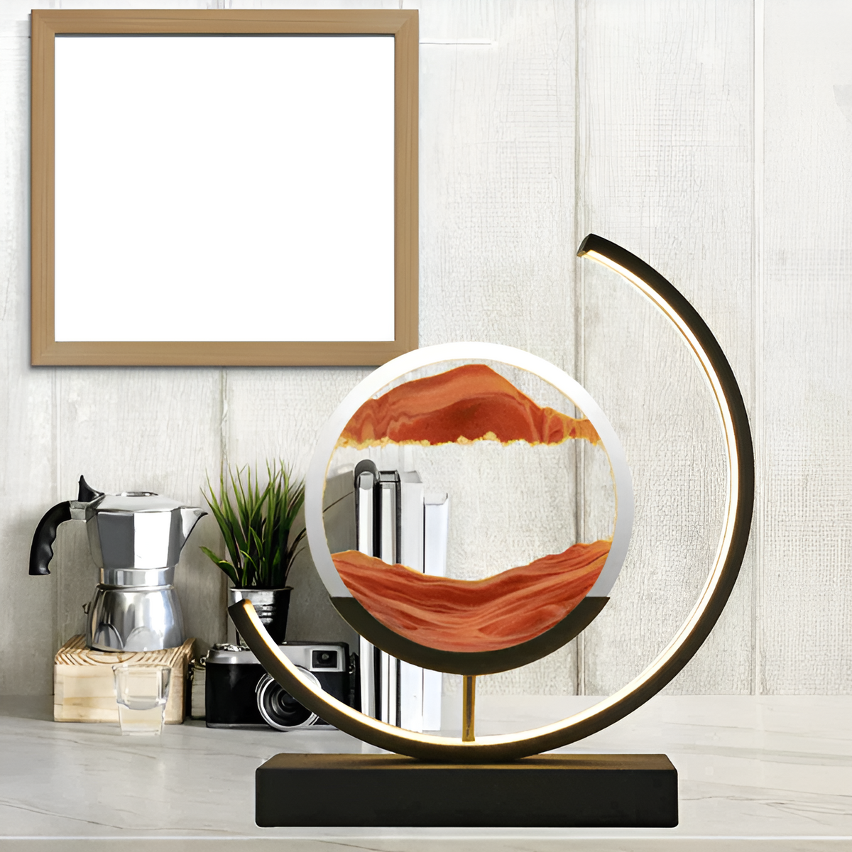 Avtoit | Sand Glow - Sand lamp with remote control & dimmable features