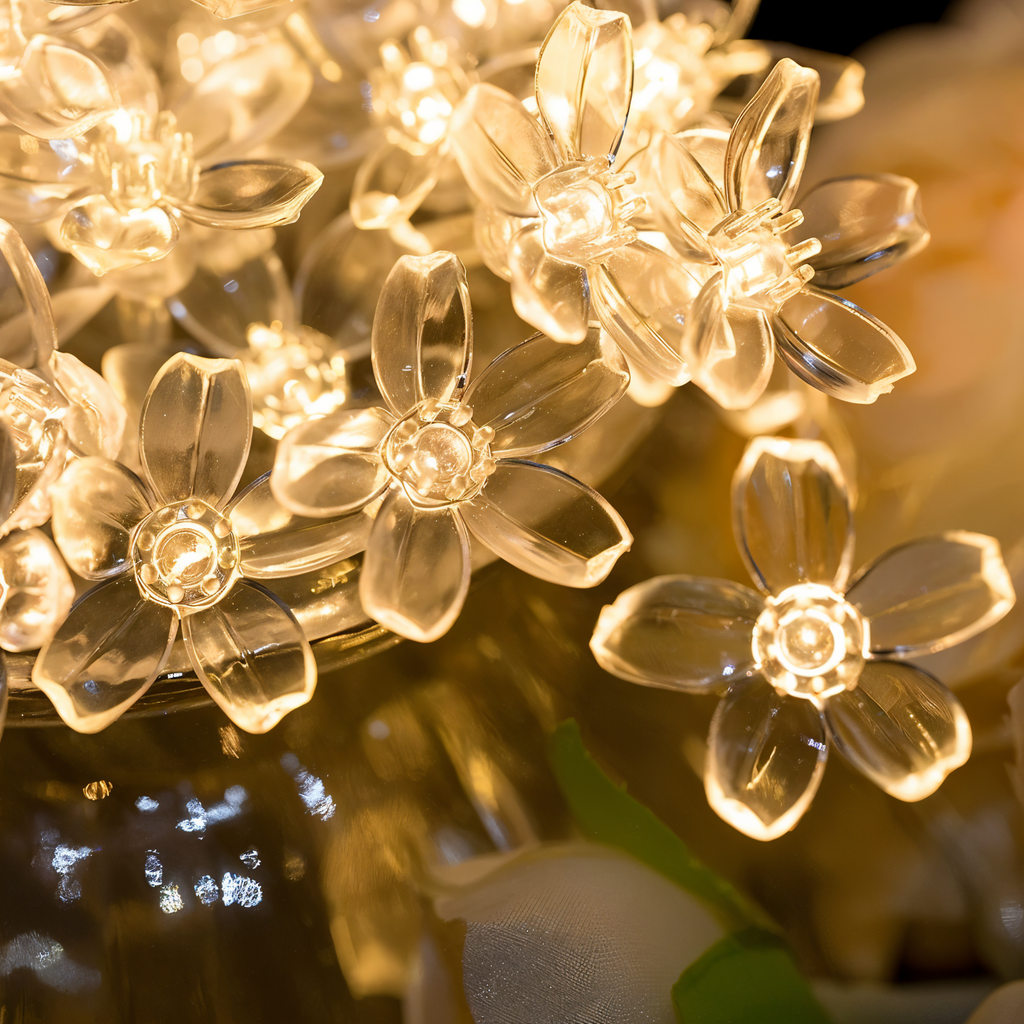 Avtoit | Sparkle String Lights - Decorative Ball, Flower, Star, Snowflake LED String Lights