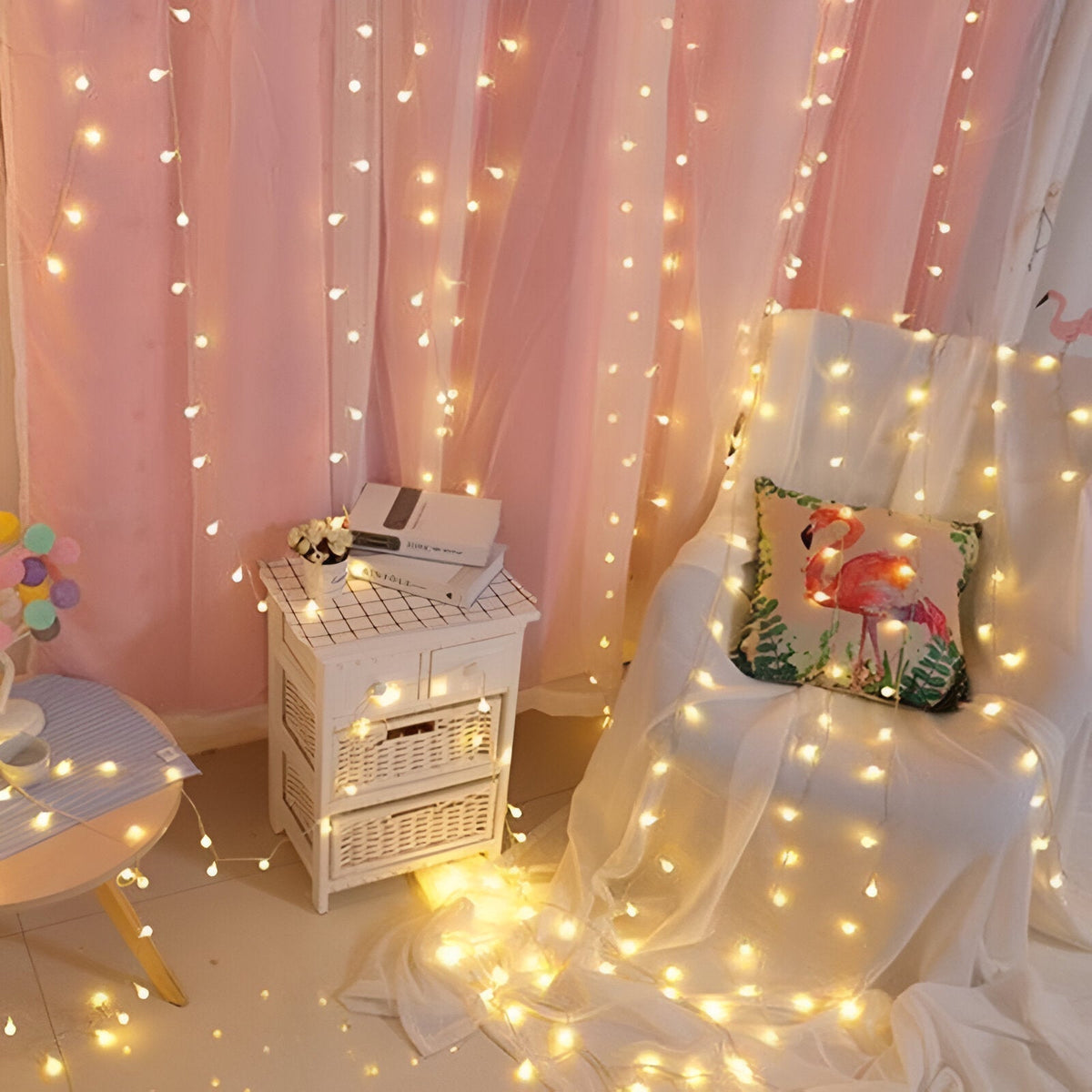 Avtoit | Sparkle String Lights - Decorative Ball, Flower, Star, Snowflake LED String Lights