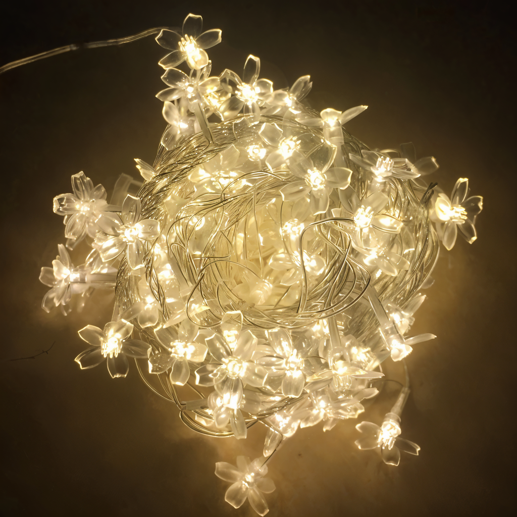 Avtoit | Sparkle String Lights - Decorative Ball, Flower, Star, Snowflake LED String Lights