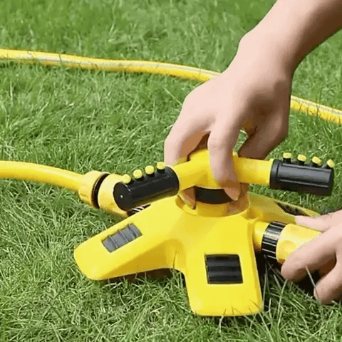 Avtoit | 360° Rotating Lawn Sprinkler | Stable, Multi-Angle Nozzles for Even Coverage in Large Gardens