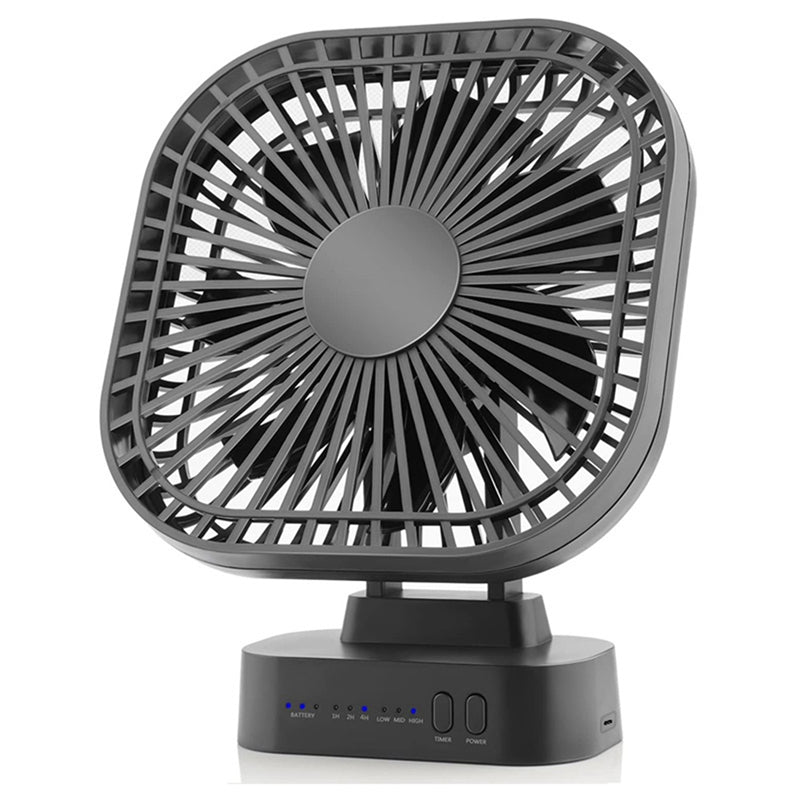 Avtoit | BreezePro Fan | Compact & Cordless | 38 Hours Runtime | Flexible and Quiet