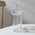 Avtoit | Round Transparent Borosilicate Drinking Tumbler