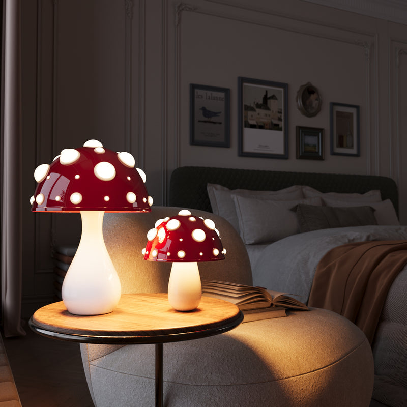 Avtoit | LumiFungi – Luxury LED Table Lamp with Mood-Filled Mushroom Design and Dimmable Light