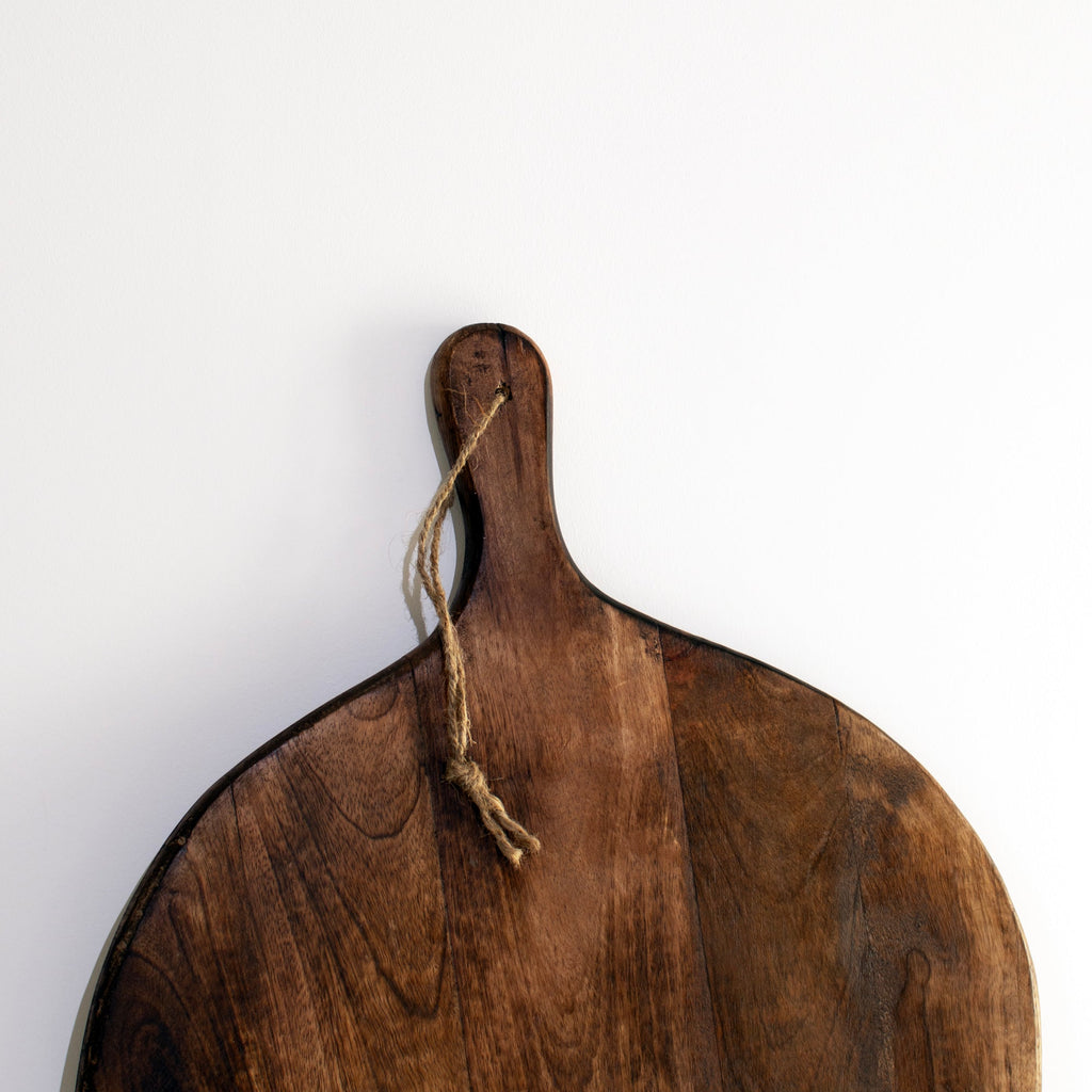 Avtoit | Irregular Round Dark Brown Chopping Boards