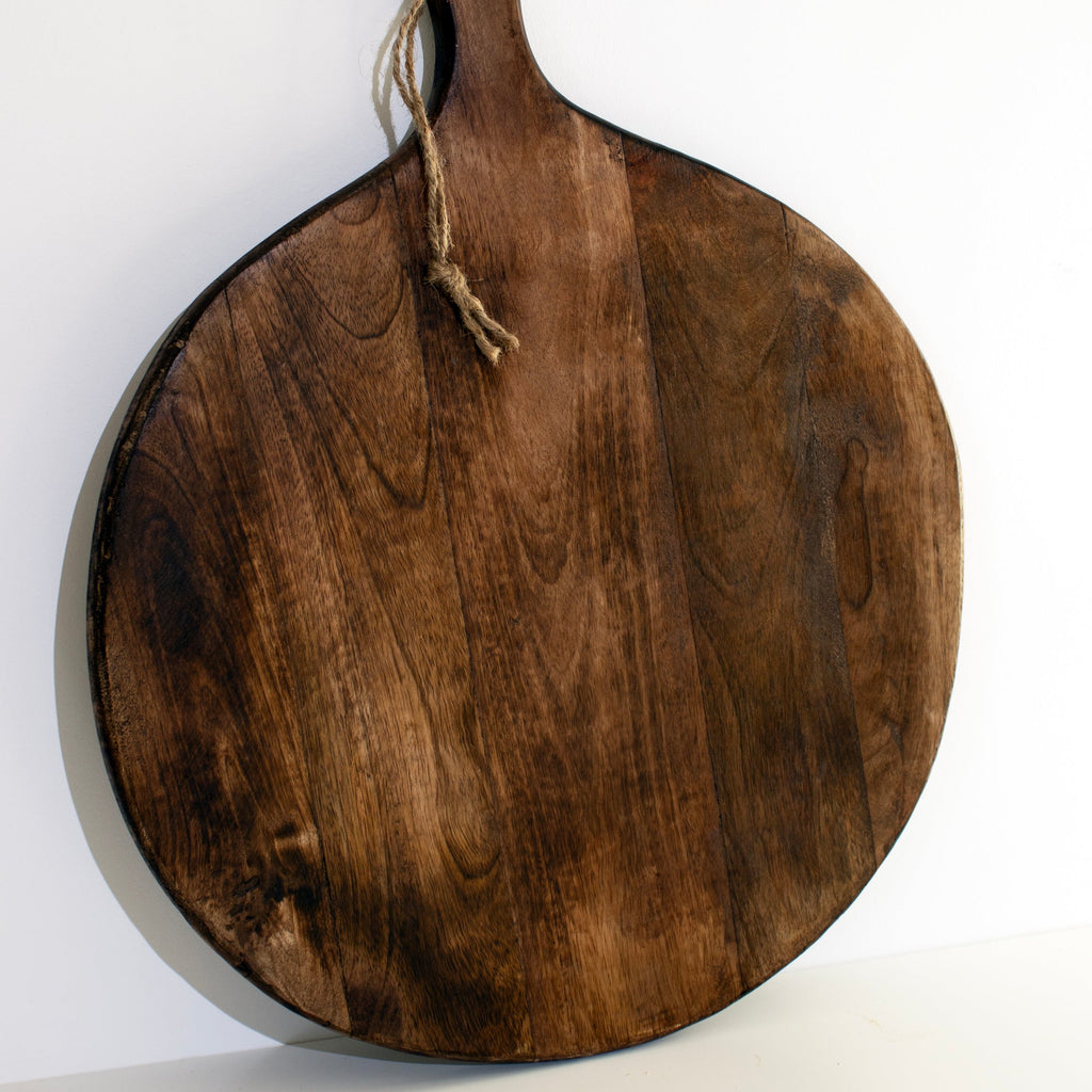 Avtoit | Irregular Round Dark Brown Chopping Boards