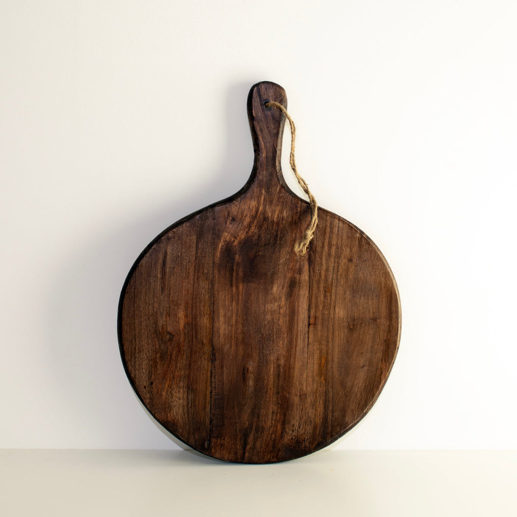 Avtoit | Irregular Round Dark Brown Chopping Boards