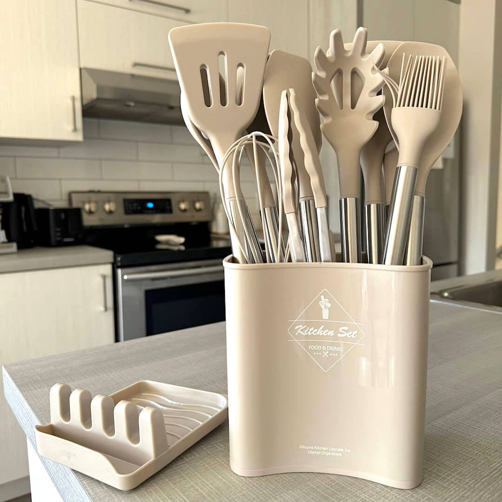 Avtoit | Lyon Silicone Kitchen Utensils Set