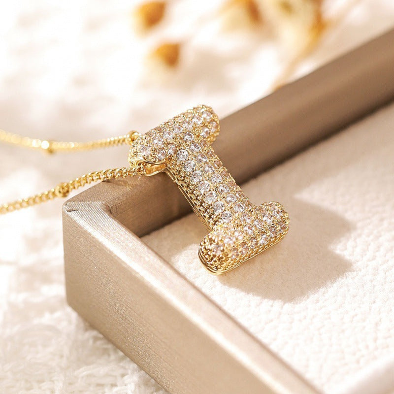 Avtoit | Alphabet-Diamond-Pendant-Necklace