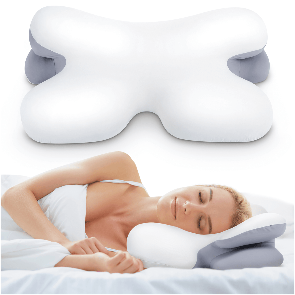 Avtoit | Side Sleeper Pillow | Ergonomic Memory Foam for Neck Pain Relief & Comfortable Sleep |Best Pillow for Back Pain
