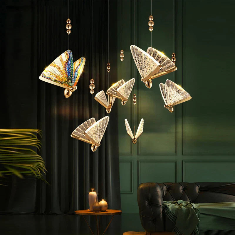 Avtoit | Butterfly-inspired Pendant Light